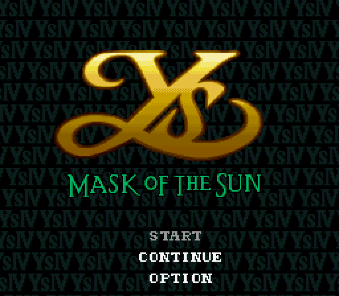 Ys IV - Mask of the Sun